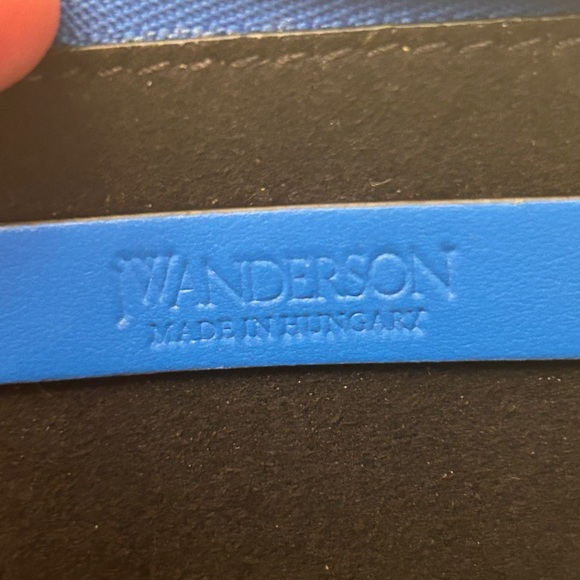 JW Anderson Puller Colorblock Leather Wallet/Coin Purse - Picture 6 of 8